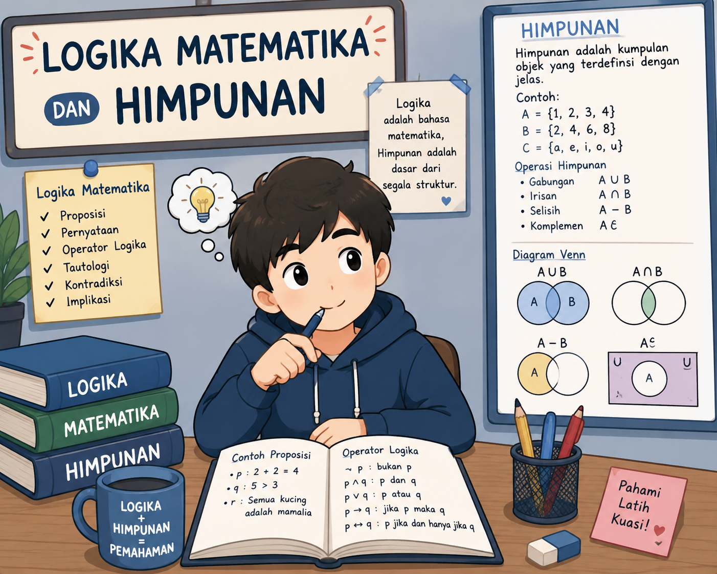 Logika Matematika dan Himpunan